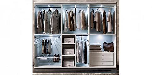 Ντουλάπα ρούχων μοντέρνα KROMA (KROV)