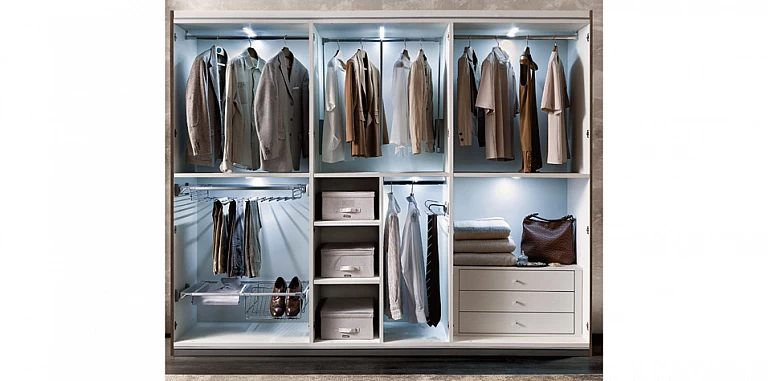Ντουλάπα ρούχων μοντέρνα KROMA (KROV) ΝΤΟΥΛΑΠΕΣ