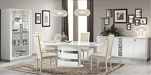 Βιτρίνα σαλονιού μοντέρνα ROMA (ROGL)