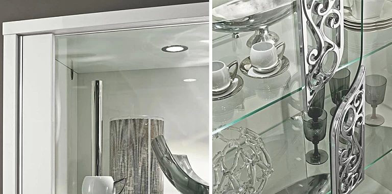 Βιτρίνα σαλονιού μοντέρνα ROMA (ROGL) ΒΙΤΡΙΝΑ