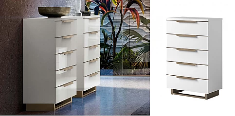 Συρταριέρα ψηλή υπνοδωματίου μοντέρνα (SMART6)