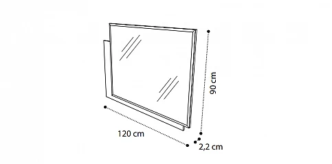 Καθρέφτης Ιταλικού Design (AMBRA)