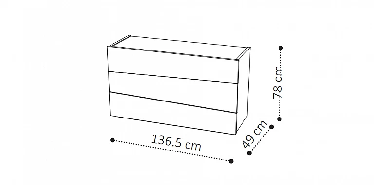 Συρταριέρα μοντέρνα TEKNO γκρι (TEKΝ) ΣΥΡΤΑΡΙΕΡΑ-ΚΟΜΟΤΑ Συρταριέρα μοντέρνα TEKNO γκρι (TEKΝ) ΣΥΡΤΑΡΙΕΡΑ-ΚΟΜΟΤΑ