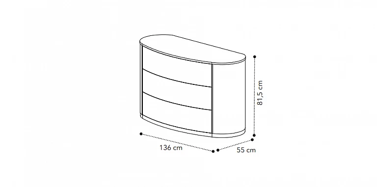 Συρταριέρα μοντέρνα γκρι Round (ROUN) ΣΥΡΤΑΡΙΕΡΑ/ΚΟΜΟΤΑ Συρταριέρα μοντέρνα γκρι Round (ROUN) ΣΥΡΤΑΡΙΕΡΑ/ΚΟΜΟΤΑ
