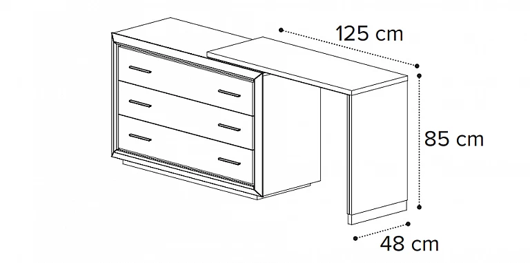 Ολοκληρωμένο σετ κρεβατοκάμαρας μοντέρνου σχεδιασμού Elite (ELI3)-ΚΡΕΒΑΤΟΚΑΜΑΡΑ ΣΕΤ