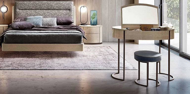 Τουαλέτα κρεβατοκάμαρας μοντέρνα Round (ROUN) ΤΟΥΑΛΕΤΑ ΚΡΕΒΑΤΟΚΑΜΑΡΑΣ