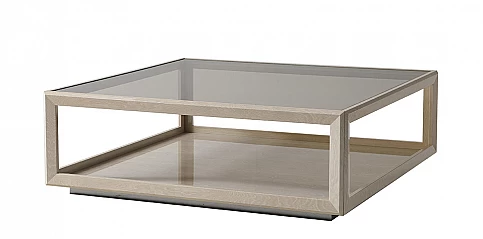 Τραπέζι σαλονιού τετράγωνο εκρού ELITE (ELI)