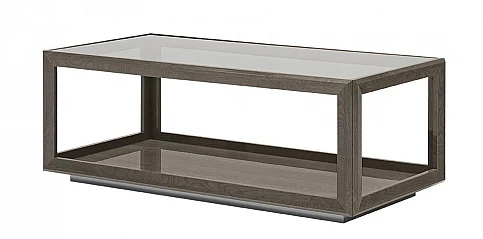 Τραπέζι σαλονιού παραλληλόγραμμο γκρι ELITE (ELIS2)