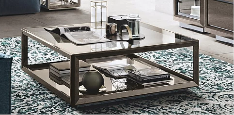 Τραπέζι σαλονιού τετράγωνο γκρι ELITE (ELIS)