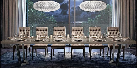 Ολοκληρωμένο σετ τραπεζαρίας με μπουφέ ELITE (ELI1)