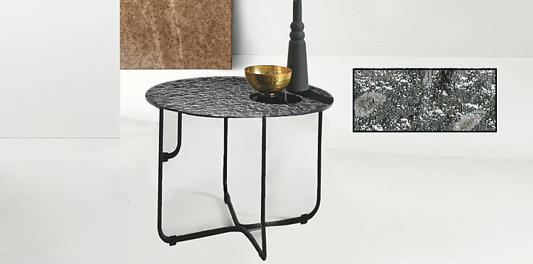 Τραπεζάκι σαλονιού μοντέρνο JON (FUME) ΤΡΑΠΕΖΑΚΙΑ ΣΑΛΟΝΙΟΥ