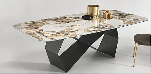 Τραπέζι τραπεζαρίας μοντέρνο KARL (SYMNE)