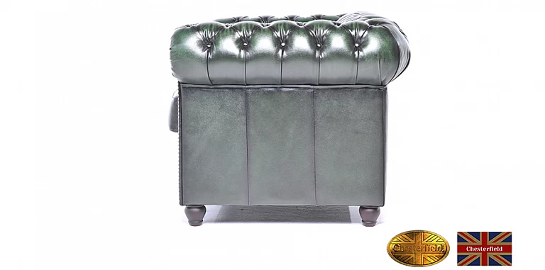 Γνήσιος δερμάτινος καναπές Chesterfield διθέσιος (BPS2) ΣΑΛΟΝΙΑ ΓΡΑΦΕΙΟΥ ΔΕΡΜΑΤΙΝΑ