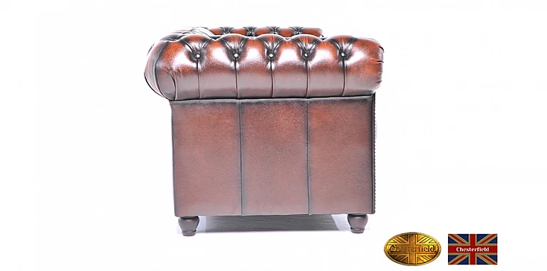 Γνήσιος δερμάτινος καναπές Chesterfield διθέσιος (BKA2) ΣΑΛΟΝΙΑ ΓΡΑΦΕΙΟΥ ΔΕΡΜΑΤΙΝΑ