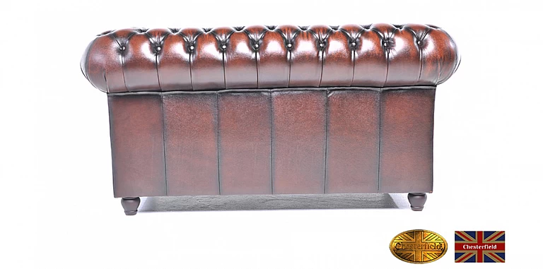 Γνήσιος δερμάτινος καναπές Chesterfield διθέσιος (BKA2) ΣΑΛΟΝΙΑ ΓΡΑΦΕΙΟΥ ΔΕΡΜΑΤΙΝΑ