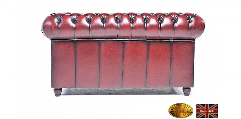 Γνήσιος δερμάτινος καναπές Chesterfield διθέσιος (BMA2) ΣΑΛΟΝΙΑ ΓΡΑΦΕΙΟΥ ΔΕΡΜΑΤΙΝΑ