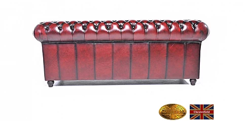 Γνήσιος δερμάτινος καναπές Chesterfield τετραθέσιος (BMA4) Γνήσιος δερμάτινος καναπές Chesterfield τετραθέσιος (BMA4)