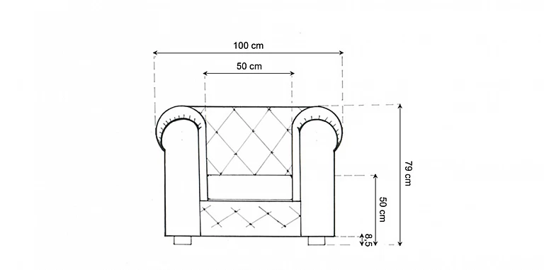 Γνήσια δερμάτινη πολυθρόνα Chesterfield (BKA1) ΠΟΛΥΘΡΟΝΕΣ ΕΠΙΣΚΕΠΤΩΝ Γνήσια δερμάτινη πολυθρόνα Chesterfield (BKA1) ΠΟΛΥΘΡΟΝΕΣ ΕΠΙΣΚΕΠΤΩΝ