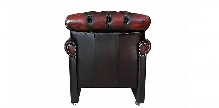 Γνήσια δερμάτινη πολυθρόνα για γραφείο Chesterfield (SCOTTB) ΠΟΛΥΘΡΟΝΕΣ ΕΠΙΣΚΕΠΤΩΝ