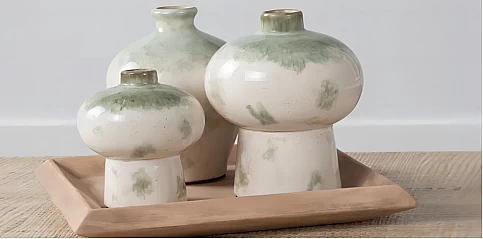 Διακοσμητικό σετ με δίσκο ΄"Ivy" (P032) Διακοσμητικό σετ με δίσκο ΄"Ivy" (P032)