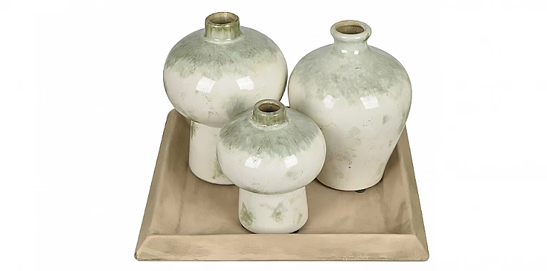 Διακοσμητικό σετ με δίσκο ΄"Ivy" (P032)-ΔΙΑΚΟΣΜΗΤΙΚΑ Διακοσμητικό σετ με δίσκο ΄"Ivy" (P032)-ΔΙΑΚΟΣΜΗΤΙΚΑ