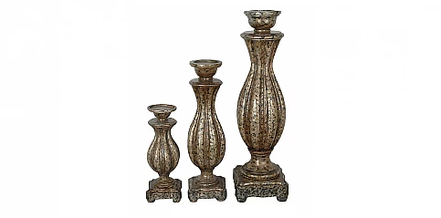 Κηροπήγια σετ τριών τμχ (Ε218)