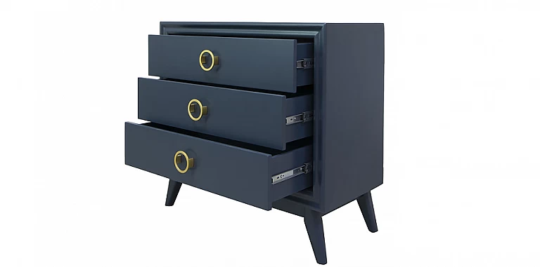 Μοντέρνα Συρταριέρα Pomeroy (4592) Navy Blue ΣΥΡΤΑΡΙΕΡΑ/ΚΟΜΟΤΑ