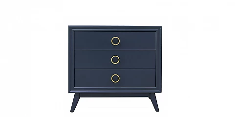 Μοντέρνα Συρταριέρα Pomeroy (4592) Navy Blue