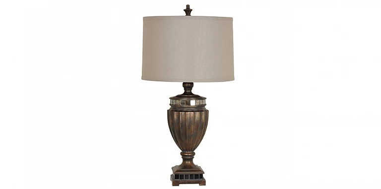 Επιτραπέζιο φωτιστικό Μπρονζέ Κλασικό (P424) ΕΠΙΤΡΑΠΕΖΙΑ ΦΩΤΙΣΤΙΚΑ