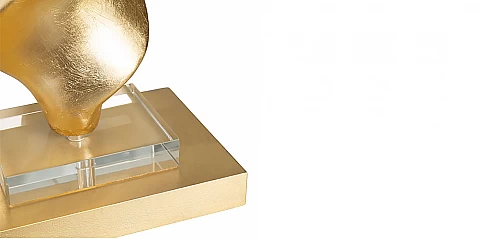 Φωτιστικό για μπουφέ με φύλλα χρυσού (P797)