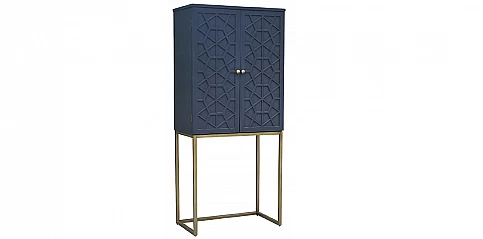 Έπιπλο Κάβα κρασιού Navy Blue (4604)