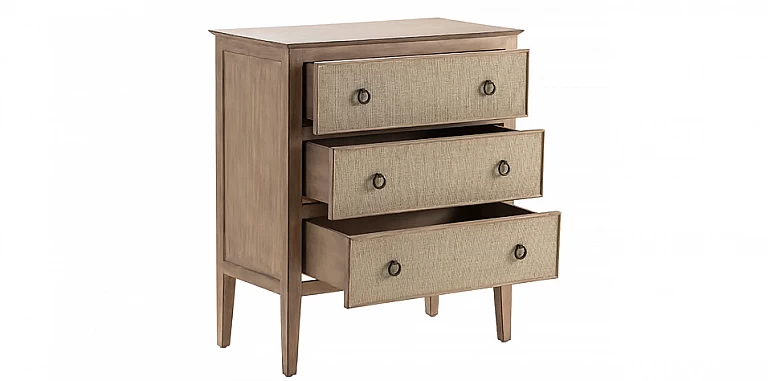 Συρταριέρα Hawthorne με Διακόσμηση Λινού (8050) ΣΥΡΤΑΡΙΕΡΑ/ΚΟΜΟΤΑ