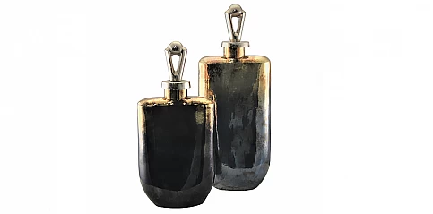 Διακοσμητικά βάζα με καπάκι " Beaumonτ" (N028)