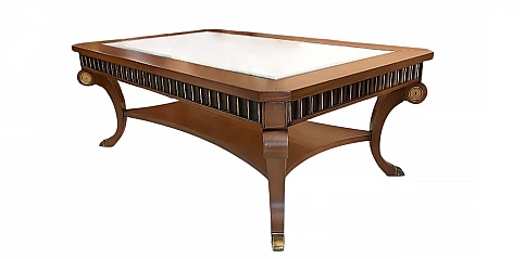 Τραπέζι σαλονιού κλασικό καρυδιά (ANTI1)