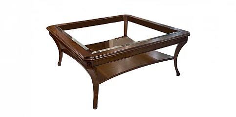 Τραπέζι σαλονιού τετράγωνο καρυδιά (ANAT)