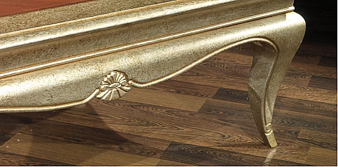 Τραπέζι σαλονιού τετράγωνο αντικέ (KOXA)