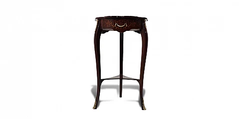 Έπιπλο Εποχής: Πλαινό Τραπεζάκι Louis Quinze "δαντέλα" (1047)