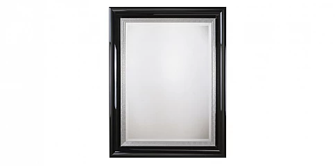 Καθρέφτης τοίχου μαύρος (3207)