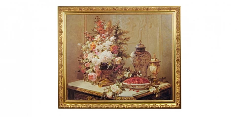 Πίνακας με κορνίζα "Λουλούδια" (6771)