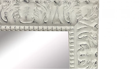 Καθρέφτης vintage λευκός (2917)