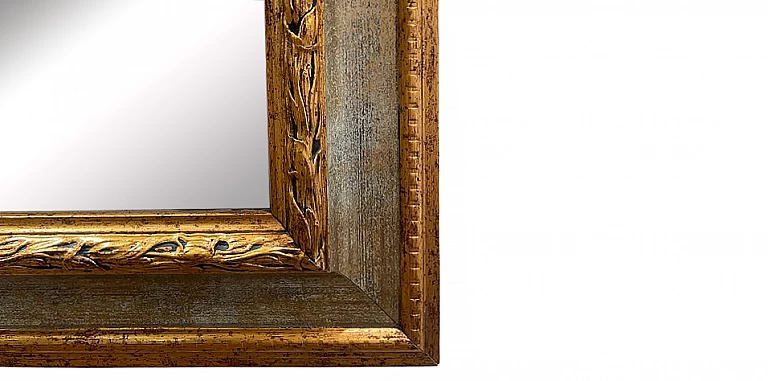 Καθρέφτης δίχρωμος κλασικός χρυσό-μπρονζέ (3442)-ΔΙΑΚΟΣΜΗΤΙΚΟΙ ΚΑΘΡΕΦΤΕΣ