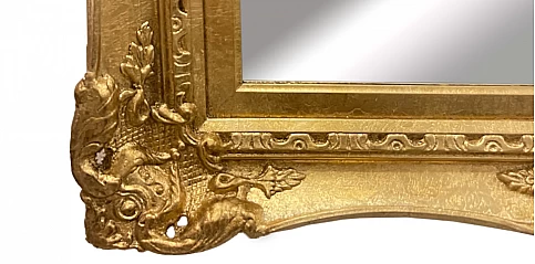 Καθρέφτης κλασικός με σκάλισμα σε χρυσό (8530S)