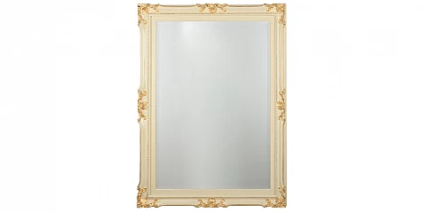 Καθρέφτης τοίχου σε εκρού πατίνα (1370)