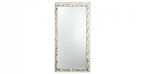 Καθρέφτης vintage λευκός (2917)