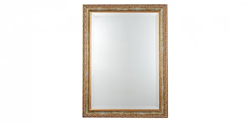 Καθρέφτης δίχρωμος κλασικός χρυσό-μπρονζέ (3442)