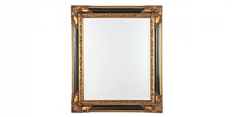 Καθρέφτης τοίχου κλασικός σε μαύρο μπρονζέ (8660)