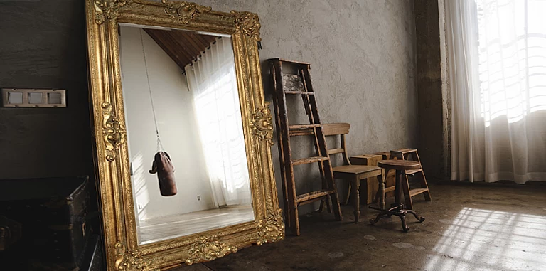 Καθρέφτης κλασικός με σκάλισμα σε χρυσό (8898X)-ΔΙΑΚΟΣΜΗΤΙΚΟΙ ΚΑΘΡΕΦΤΕΣ