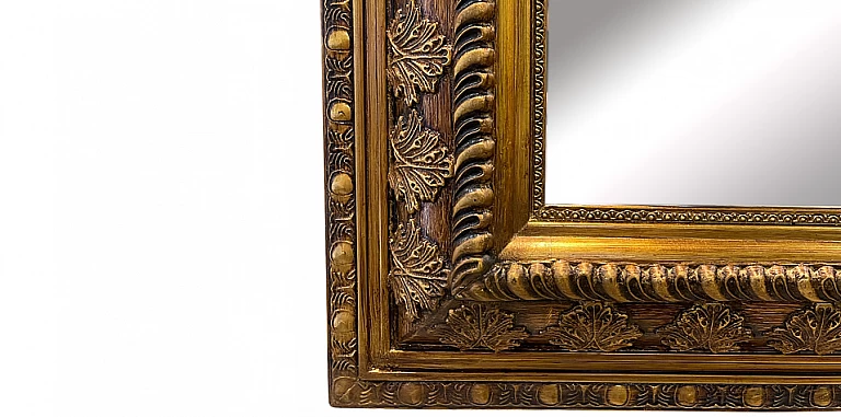 Καθρέφτης κλασικός με σκάλισμα σε χρυσό (8869)-ΔΙΑΚΟΣΜΗΤΙΚΟΙ ΚΑΘΡΕΦΤΕΣ