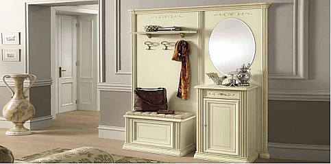 Έπιπλο εισόδου σύνθεση Ιταλίας σε εκρού (SIEN2)