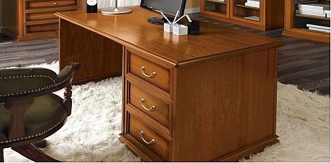 Γραφείο Ιταλίας NOSTALGIA με φινίρισμα καρυδιάς (NOST14)